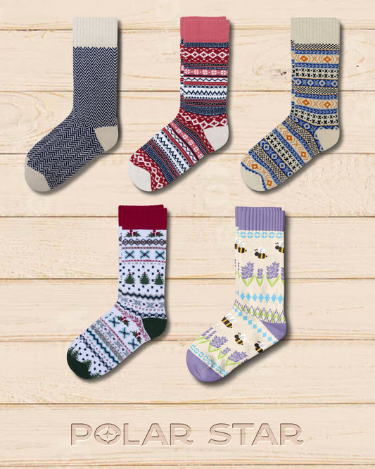 Pack 5x Socks (Colorful Nature)