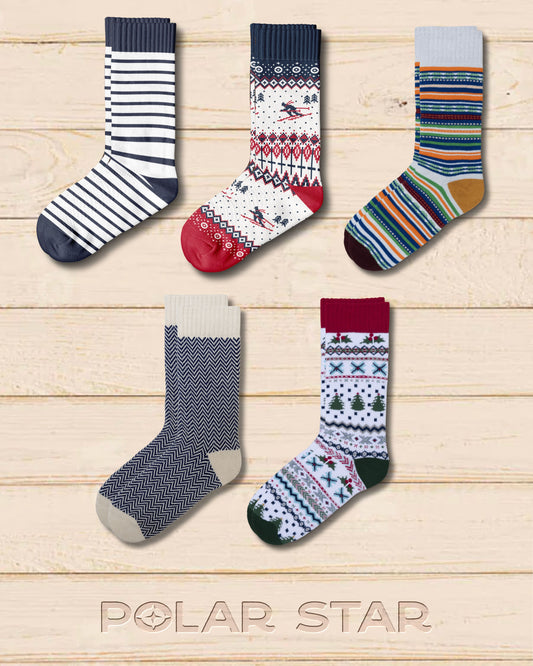 Pack 5x Socks (Stylish Winter)